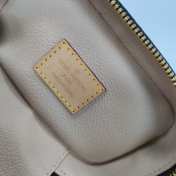 NICE Super Mini Monogram Coated Canvas Brown