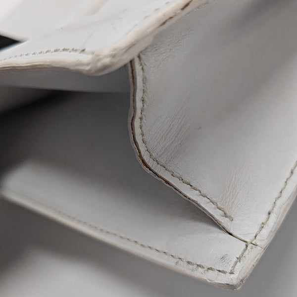 Calfskin Shoulder Bag White