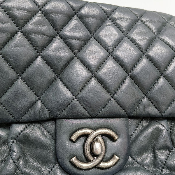 Quilted Calfskin Shoulder Bag Green