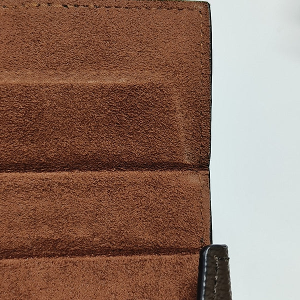 Monogram Coated Canvas Top Handle Bag Brown