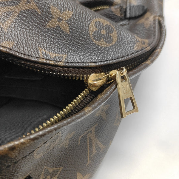 PALM SPRINGS PM Monogram Coated Canvas Brown