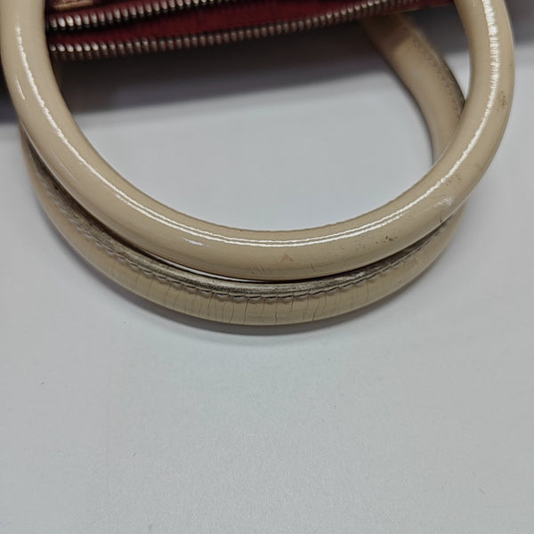 Rasta Oblique Coated Canvas Red
