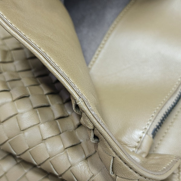 Lambskin Tote Bag Brown
