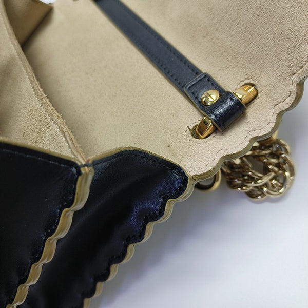 Kan I Small Calfskin Black