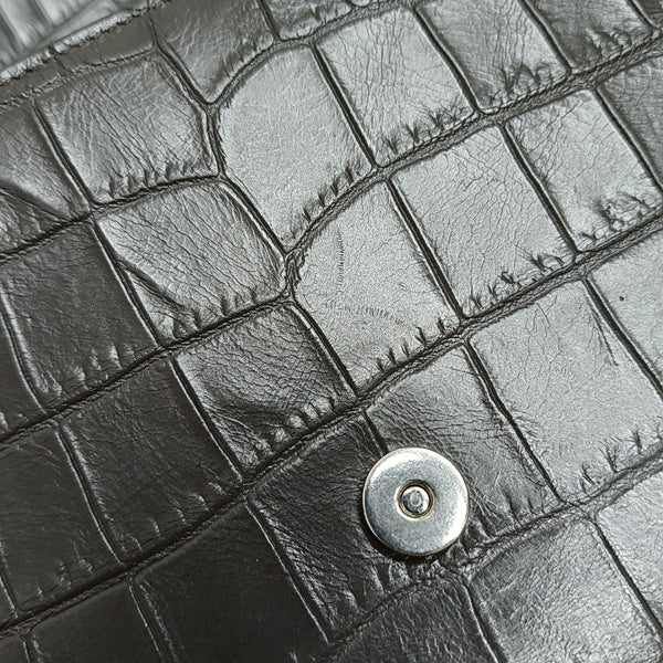 KATE Medium Calfskin Gray
