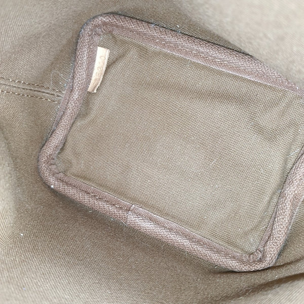NÉONOÉ Nano Monogram Coated Canvas Brown