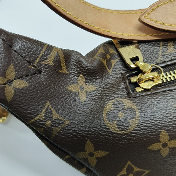 BUMBAG Monogram Coated Canvas Brown