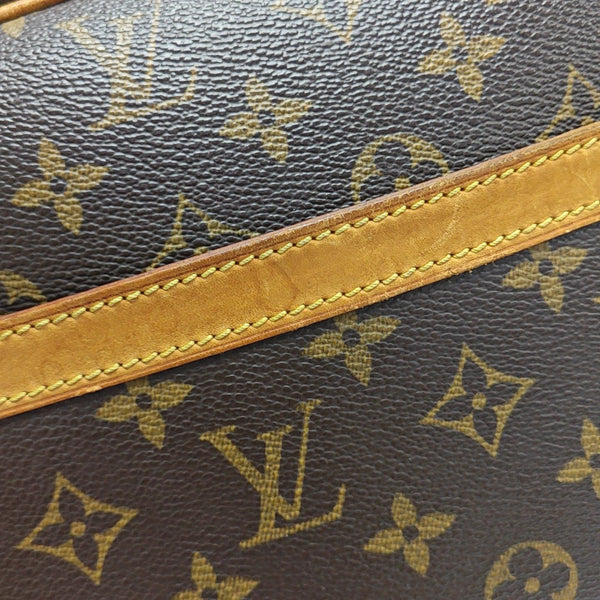 REPORTER Monogram Coated Canvas Brown