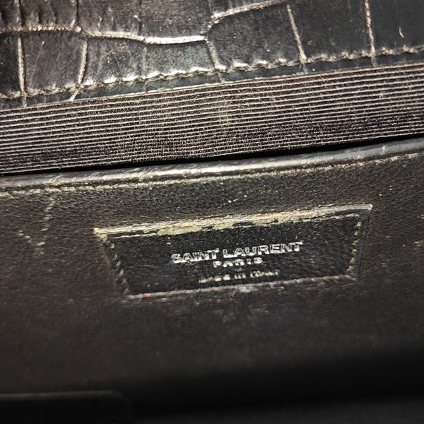 Calfskin Shoulder Bag Black