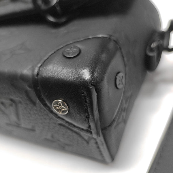 SOFT TRUNK Mini Monogram Calfskin Black