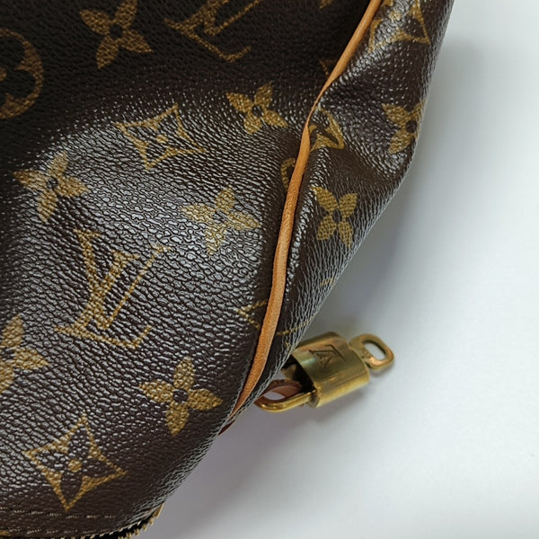 SPEEDY 30 Monogram Coated Canvas Brown