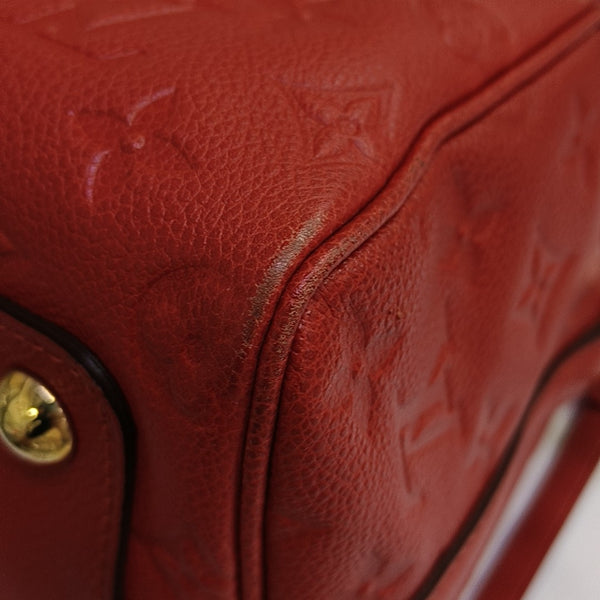 SPEEDY 25 Calfskin Red