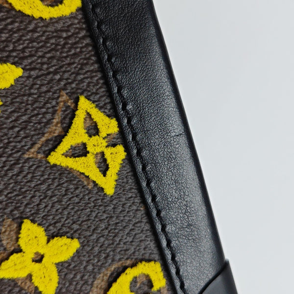SOFT TRUNK Monogram Coated Canvas Yellow