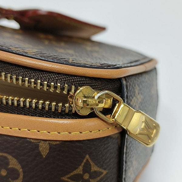 BOITE CHAPEAU Monogram Coated Canvas Brown