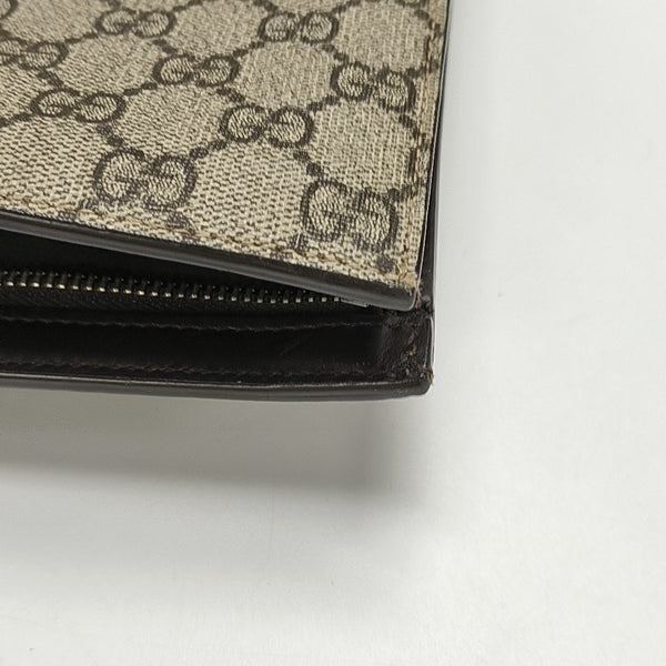 GG Supreme Monogram Coated Canvas Black