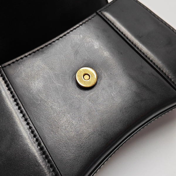 Hourglass XS Calfskin Black
