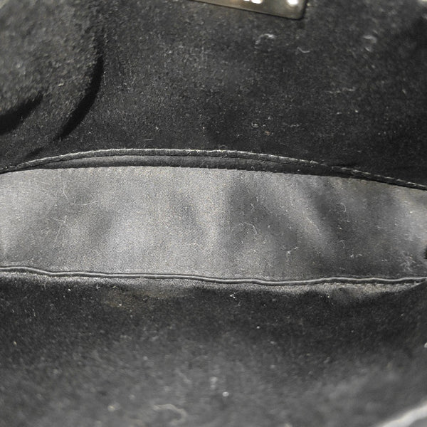 Matelassé Quilted Lambskin Black