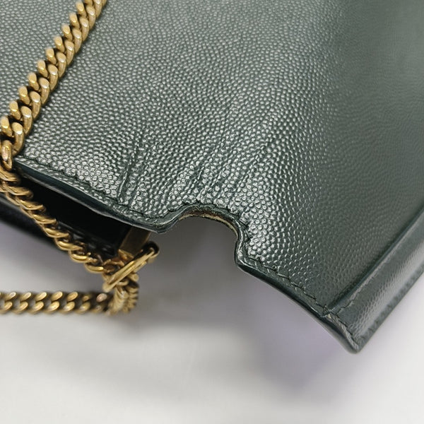 MONTAIGNE Calfskin Green
