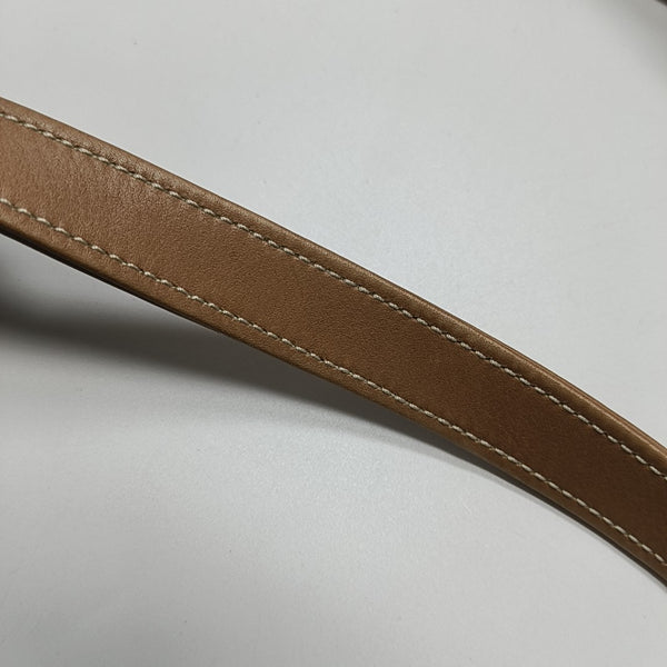 Calfskin Shoulder Bag Brown