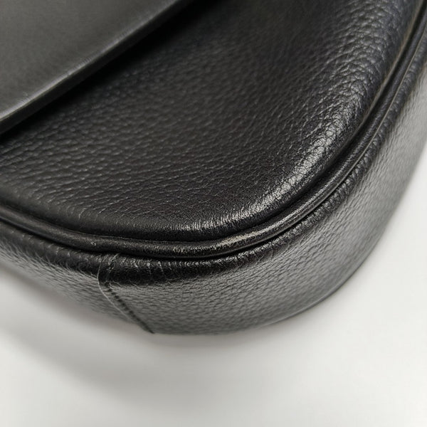 Calfskin Crossbody Bag Black