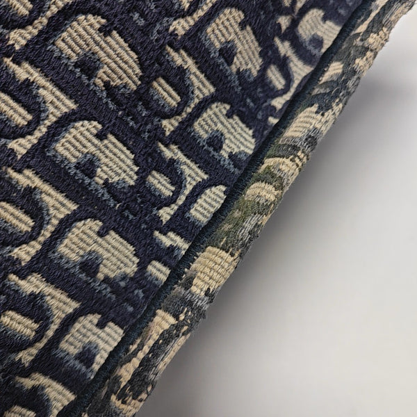 Book Tote Medium Oblique Canvas Blue