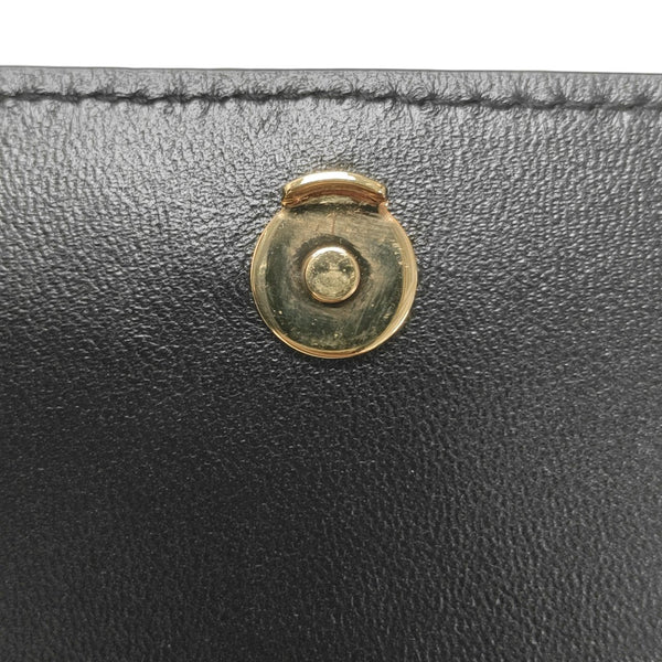KATE SUPPLE Quilted Lambskin Black