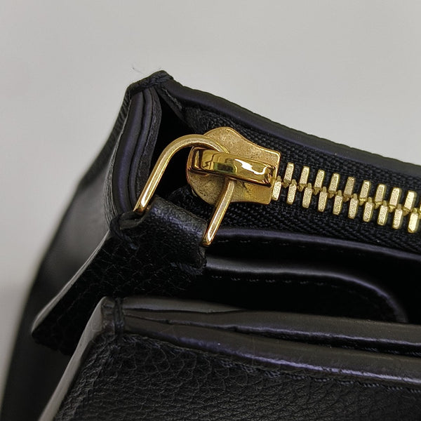 CITY STEAMER PM Calfskin Black