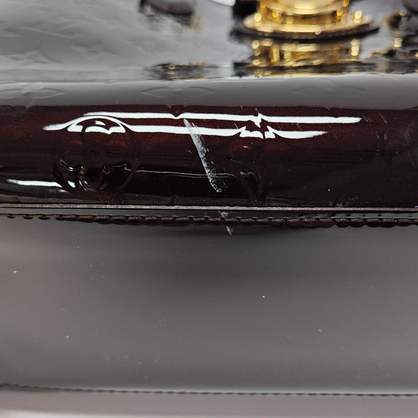 MELROSE AVENUE Patent Leather Red