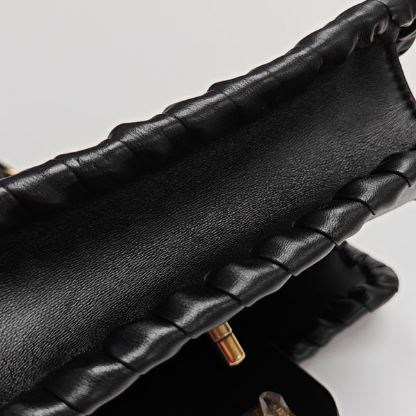 Quilted Lambskin Black