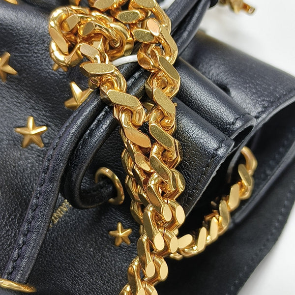 Calfskin Bucket Bag Black