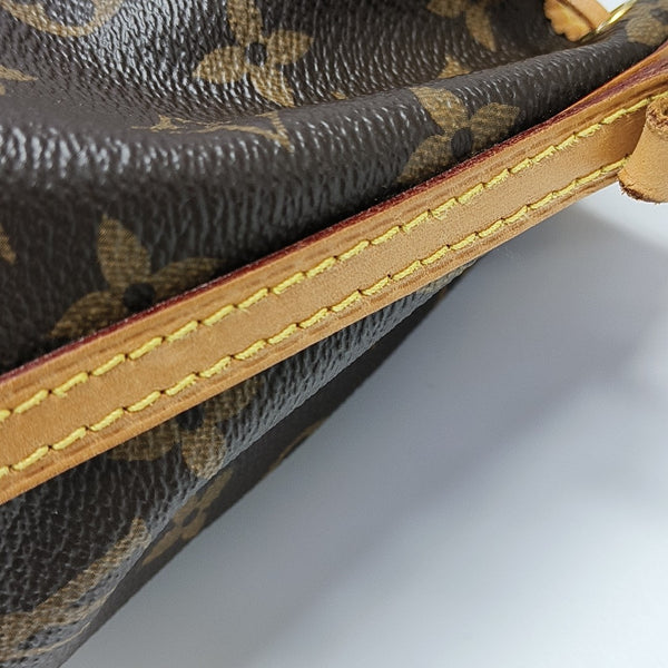NÉONOÉ Nano Monogram Coated Canvas Brown