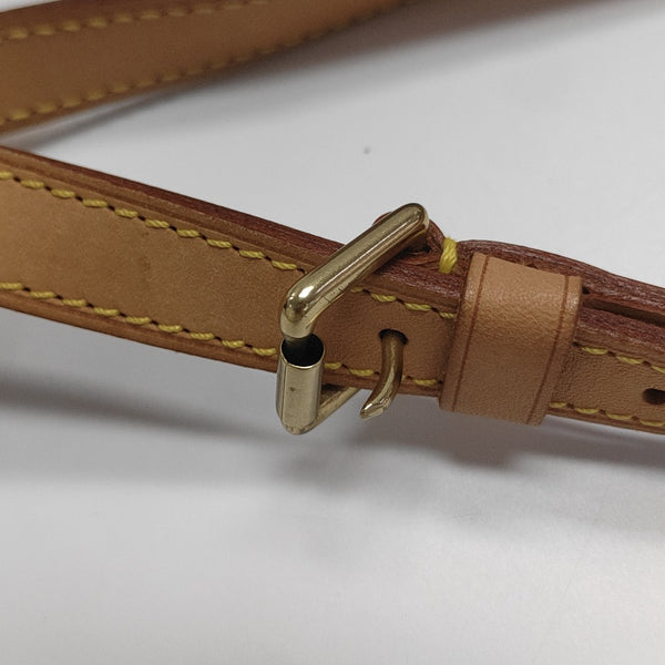 TAMBOURINE Monogram Coated Canvas Brown