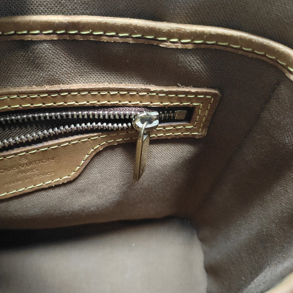 VINTAGE VAVIN PM Monogram Coated Canvas Brown