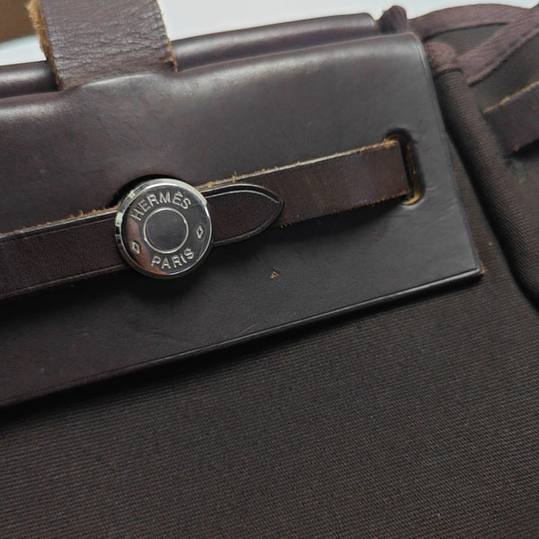 Herbag Cabas Canvas Brown