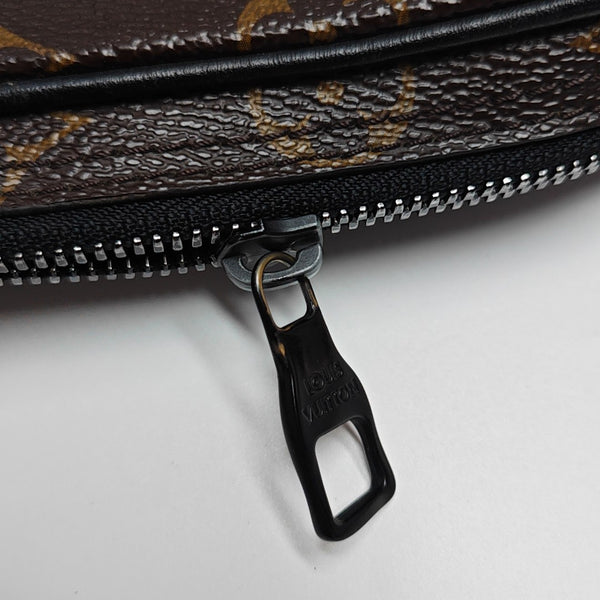 TROUSSE TOILETTE Monogram Coated Canvas Brown