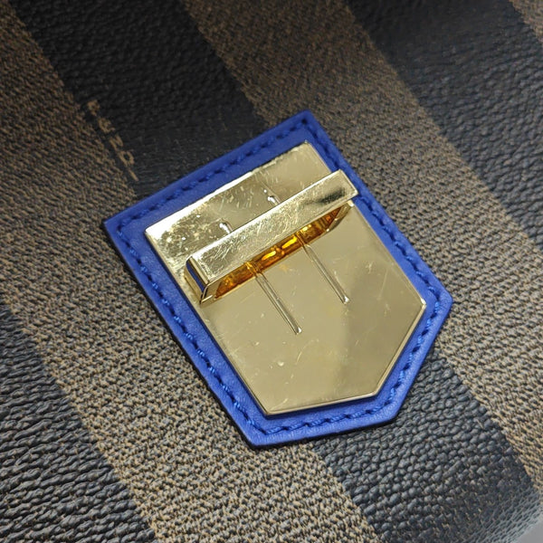Calfskin Shoulder Bag Blue