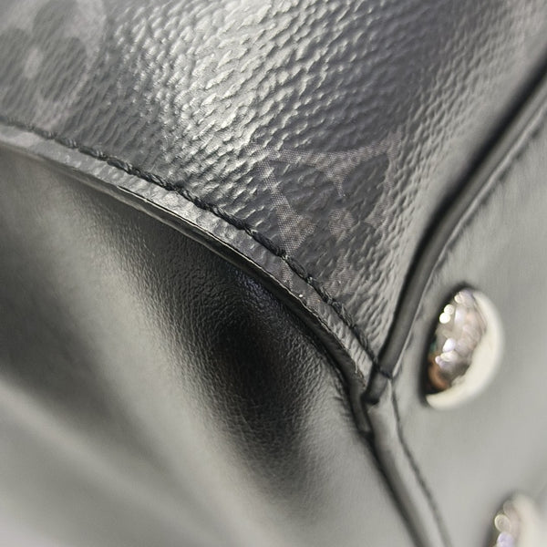 ALL-IN Monogram Coated Canvas Black