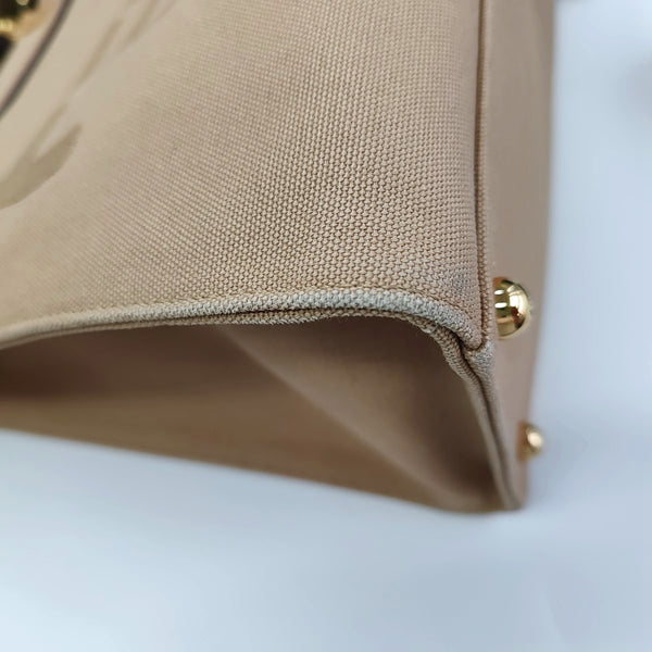 Authenticated pre-owned Sunshine Medium Canvas Beige - Tote Bag at Looply