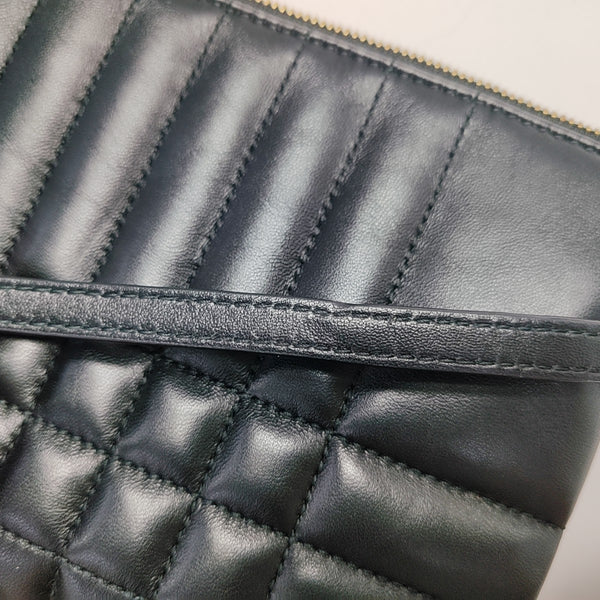 Lola Quilted Lambskin Black