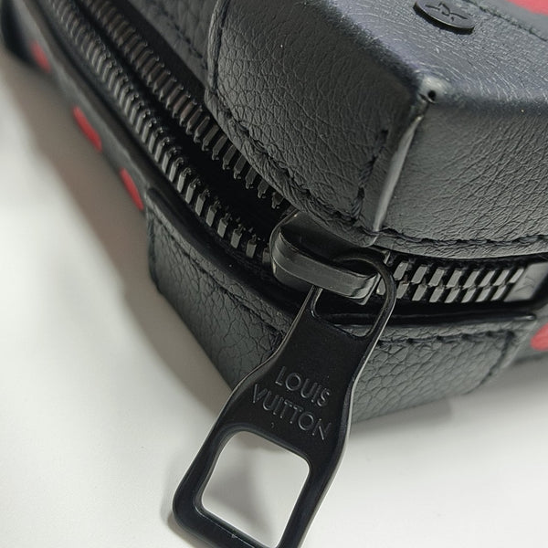 SOFT TRUNK Monogram Calfskin Black