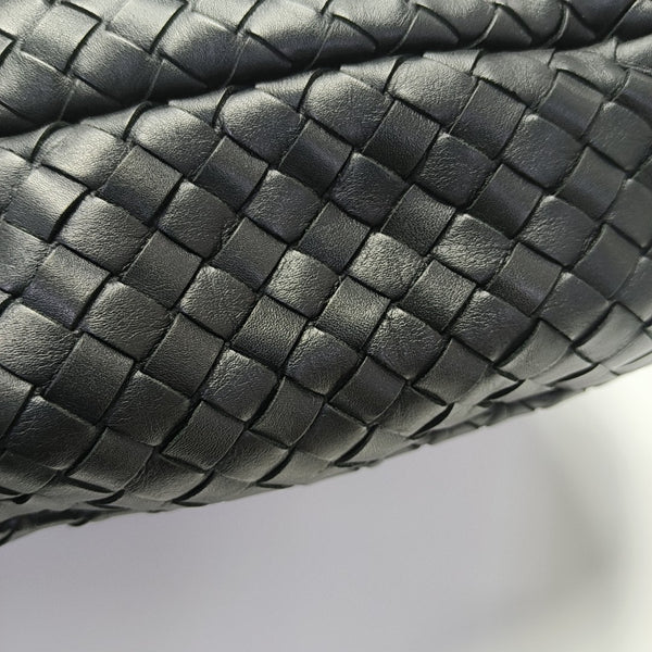Calfskin Top Handle Bag Black