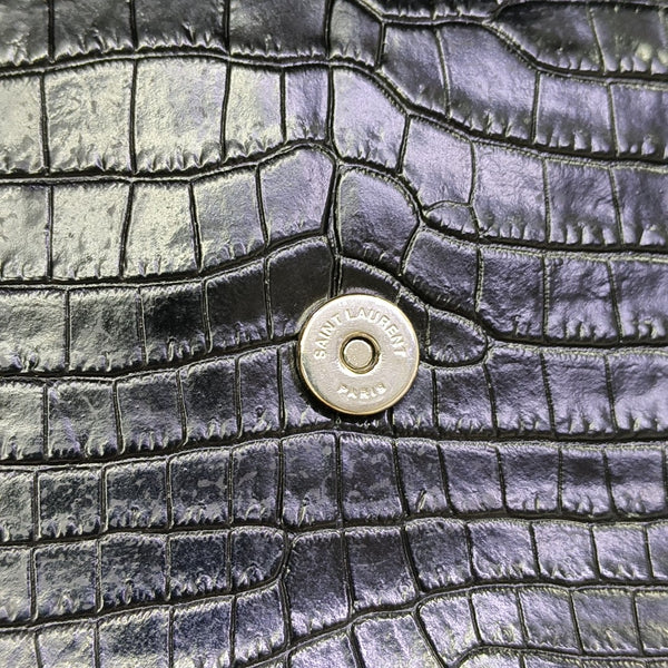 SUNSET Medium Calfskin Blue
