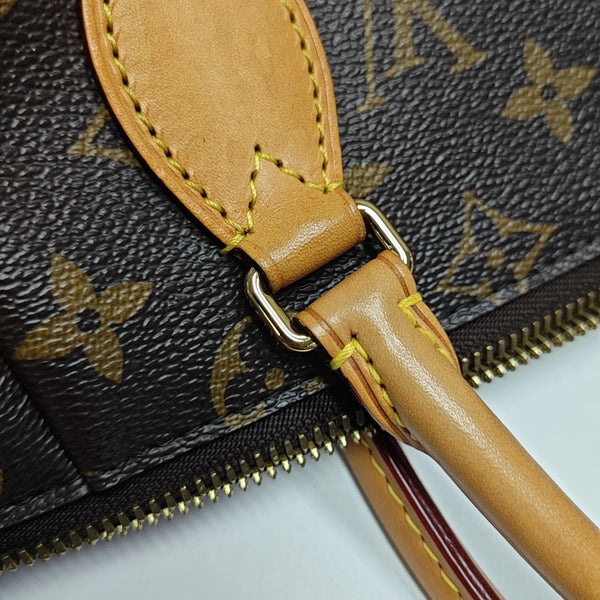 TURENNE MM Monogram Coated Canvas Brown