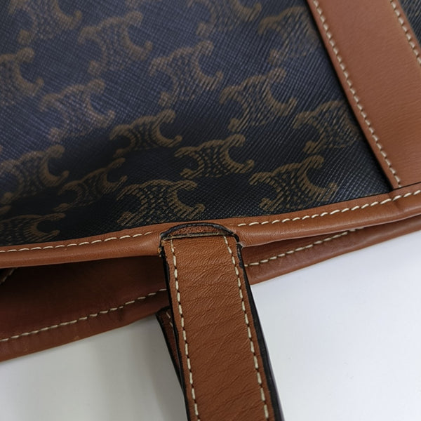 TRIOMPHE CANVAS Medium Coated Canvas Black