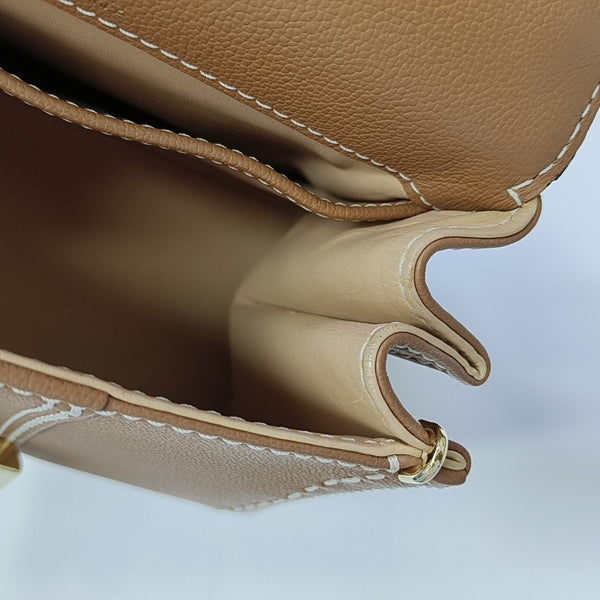 Brillant Mini Calfskin Brown