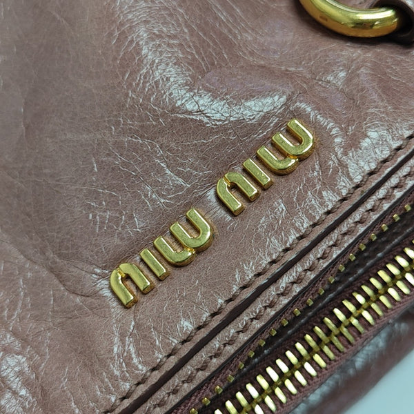 Calfskin Tote Bag Pink