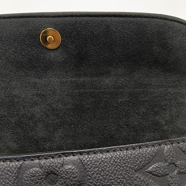 IVY Monogram Calfskin Black
