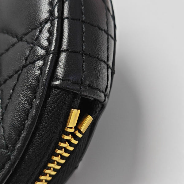 Dior Caro Cannage Lambskin Black