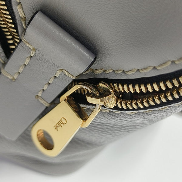 Daria Small Calfskin Gray