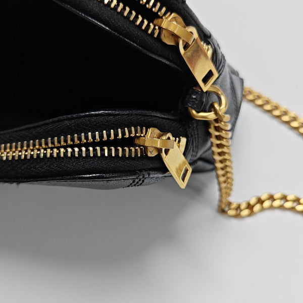 BECKY Quilted Calfskin Black